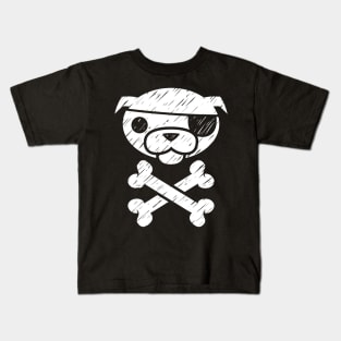 Dog and Crossbones Kids T-Shirt